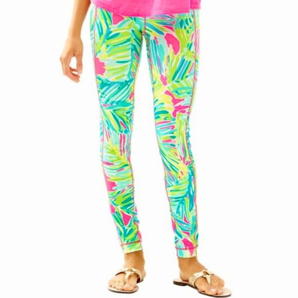 Lilly Pulitzer Luxletic Leggings in Tropical Storm